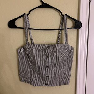 Hollister Stripped Crop Top